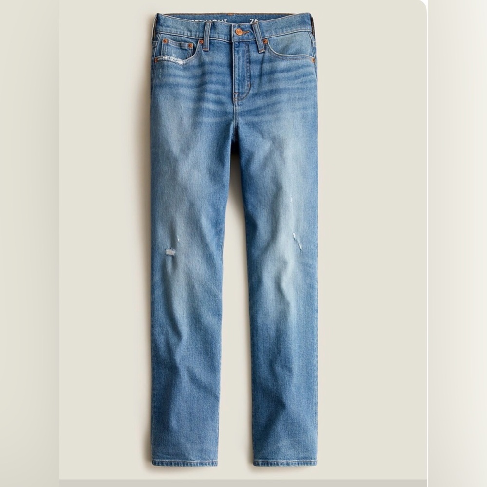 Jcrew High-rise '90s classic straight jean in Honeydew wash size 29
